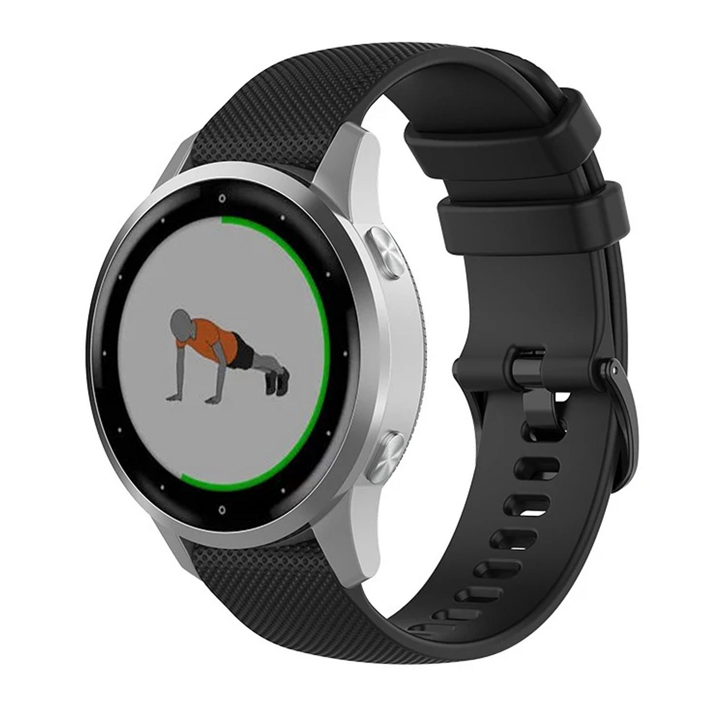 Pulseira Quick-Release | 20mm (silicone) - 6 cores