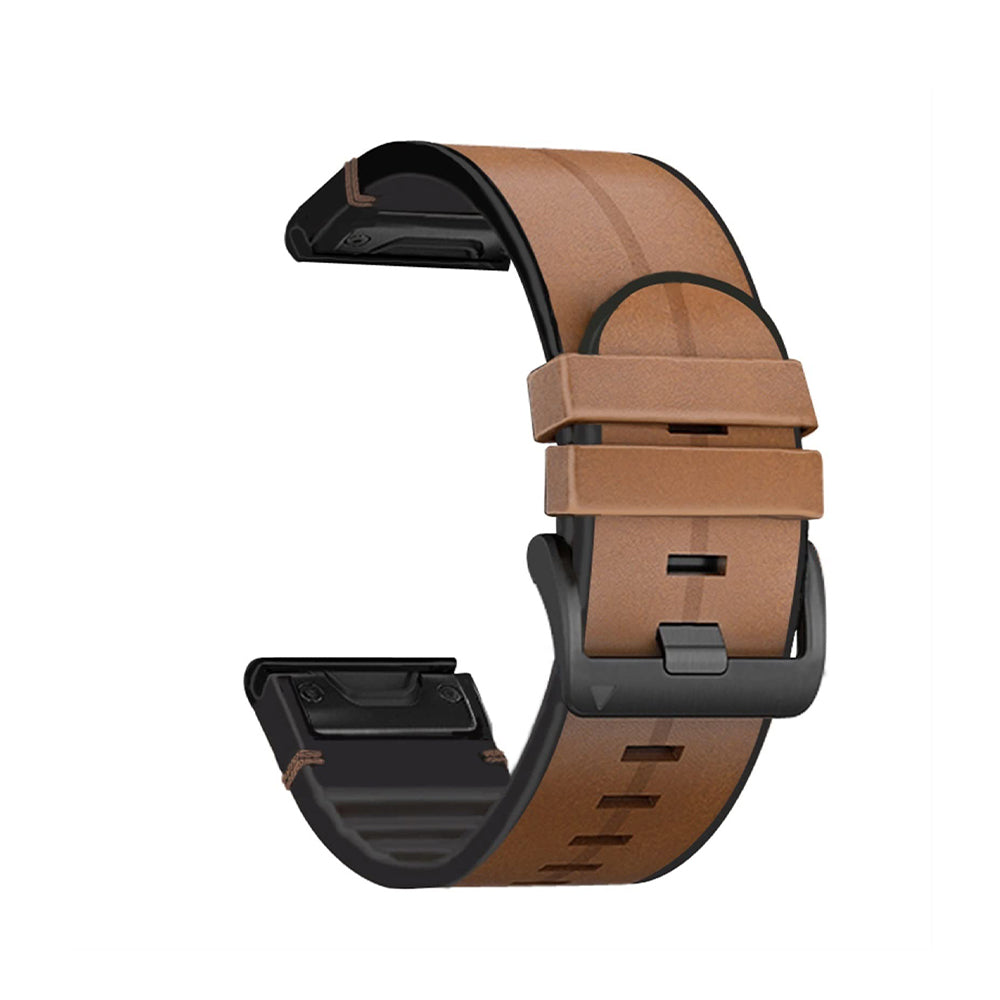 Pulseira Quick-Fit | 22mm (couro desportivo) - 3 cores