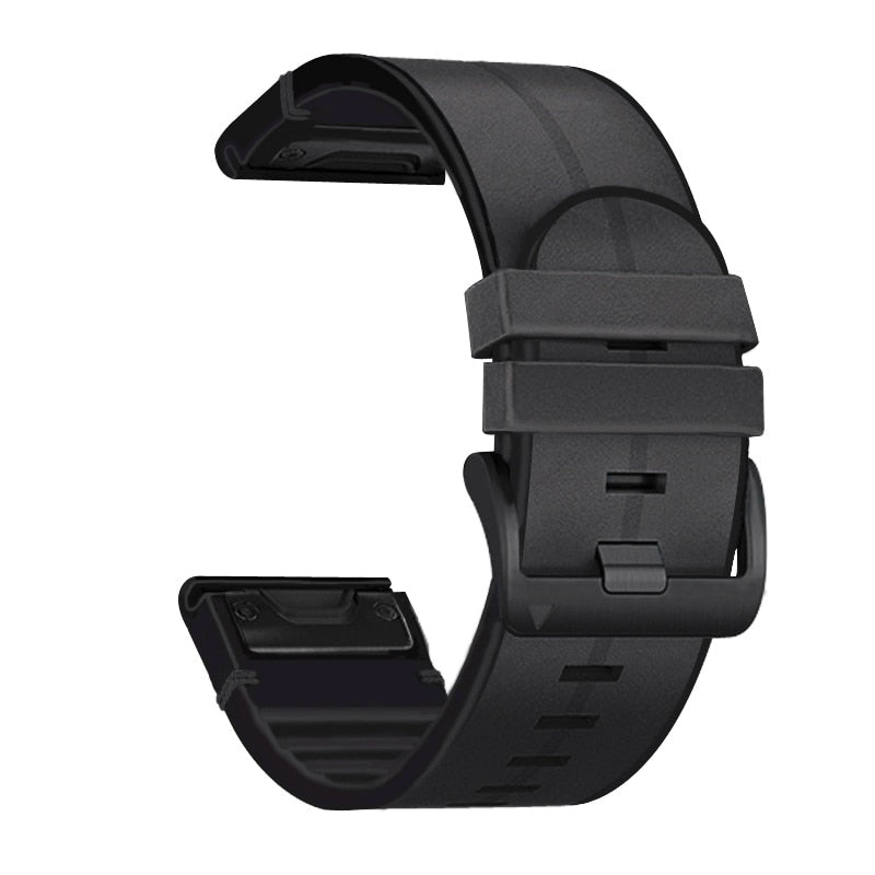 Pulseira Quick-Fit | 22mm (couro desportivo) - 3 cores