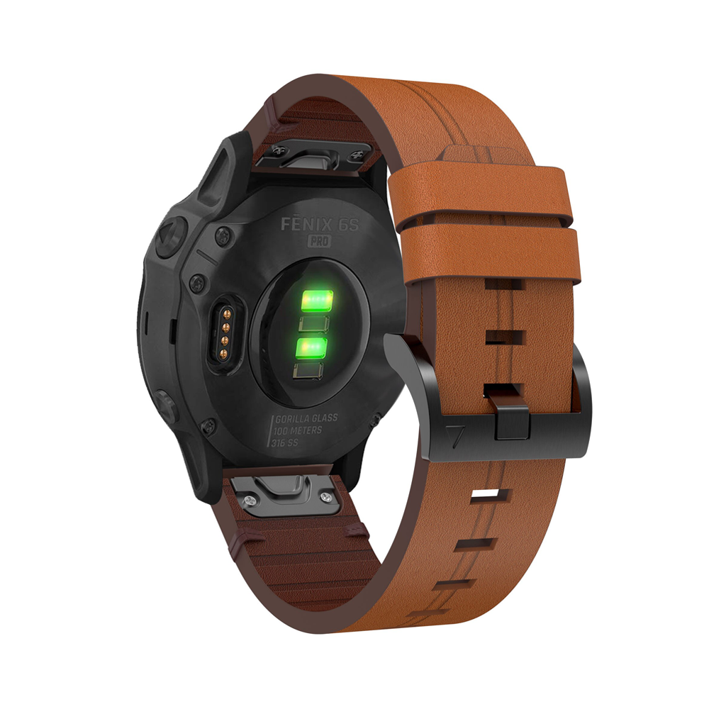 Pulseira Quick-Fit | 20mm (couro desportivo) - 2 cores