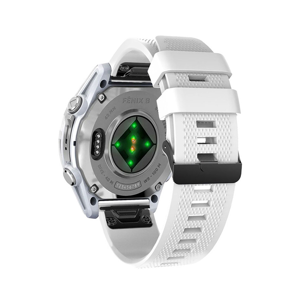 Pulseira Quick-Fit | 20mm (silicone) - 5 cores