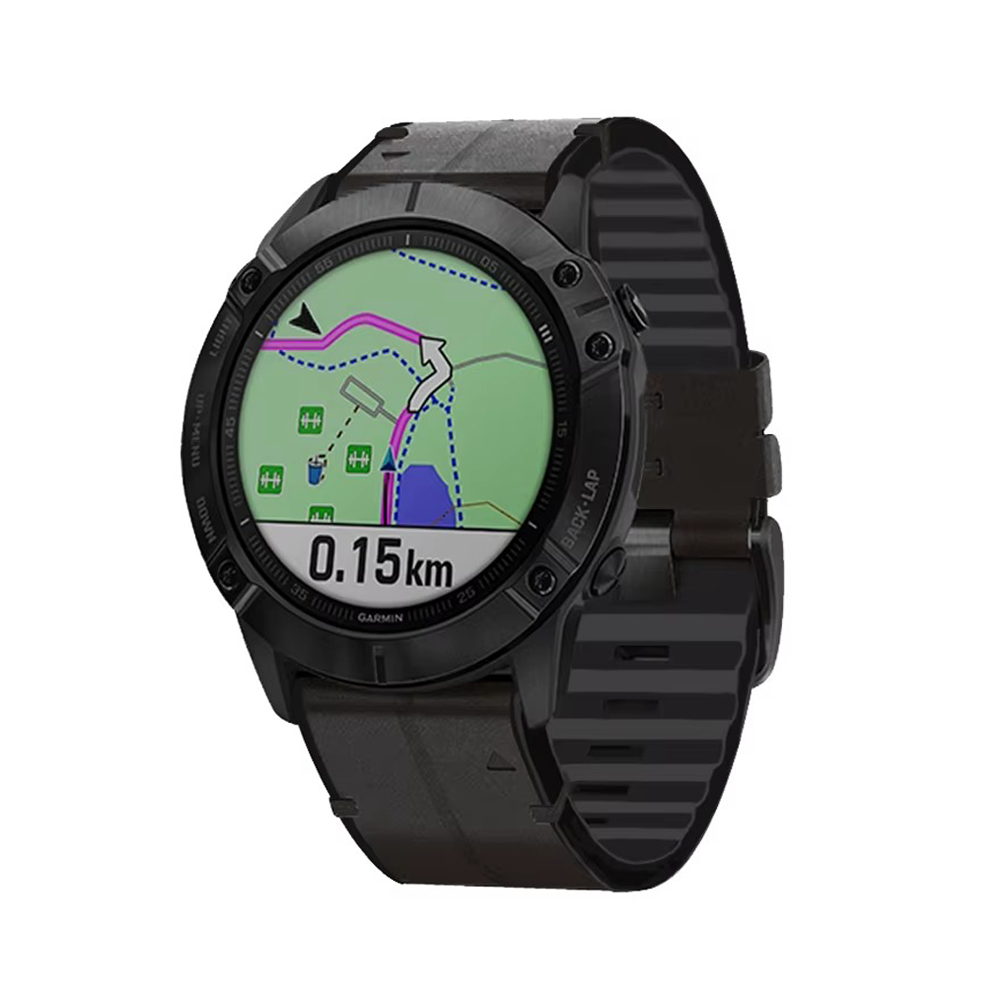 Pulseira Quick-Fit | 22mm (couro desportivo) - 3 cores