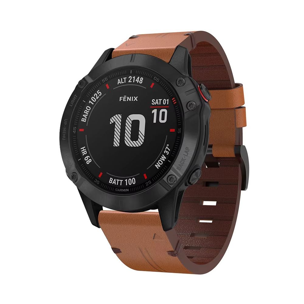 Pulseira Quick-Fit | 20mm (couro desportivo) - 2 cores