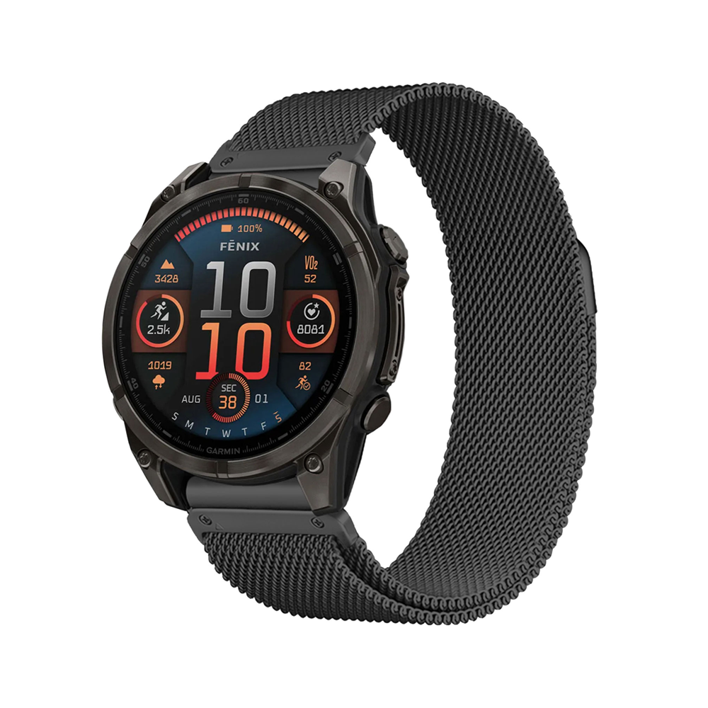 Pulseira Quick-Fit | 26mm (Malha Milanesa) - 2 cores