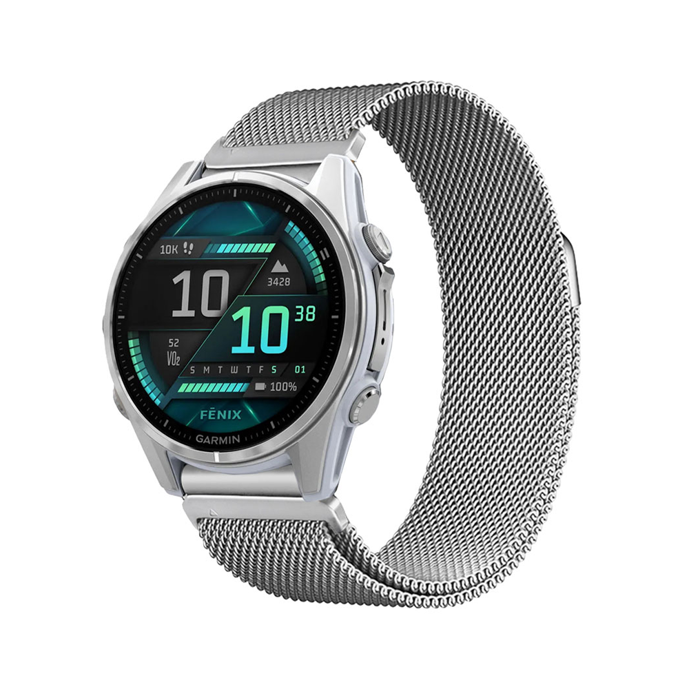 Pulseira Quick-Fit | 20mm (Malha Milanesa) - 2 cores