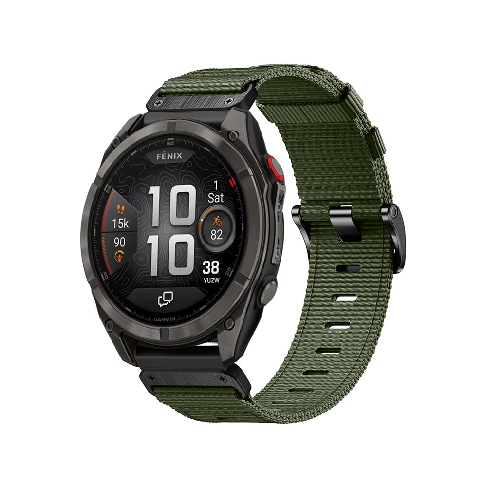 Pulseira Quick-Fit | 22mm (nylon militar) - 4 cores