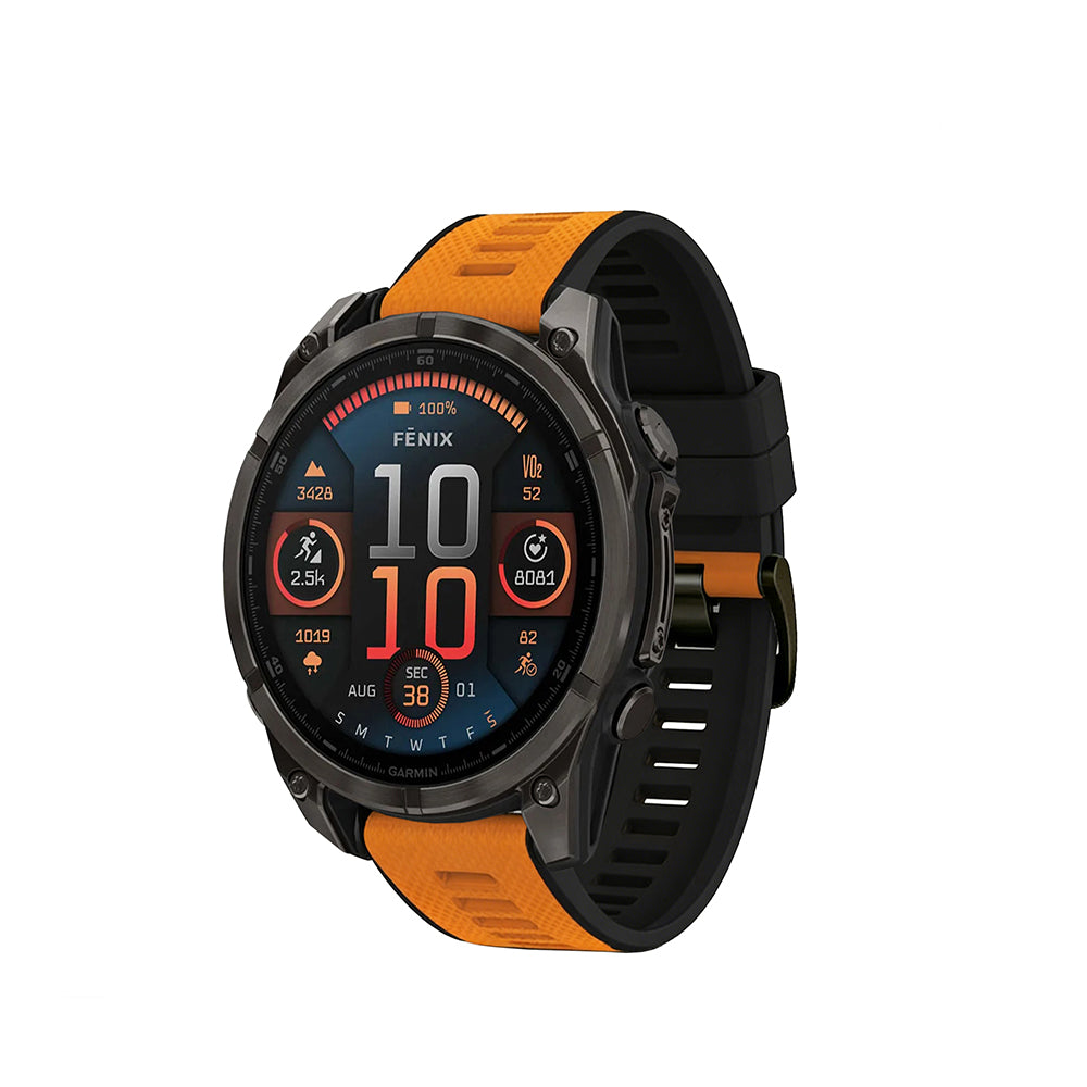 Pulseira Quick-Fit | 22mm (silicone) - 5 cores