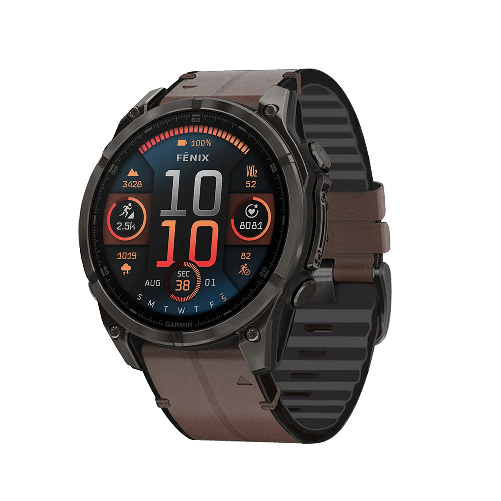 Pulseira Quick-Fit | 26mm (couro desportivo) - 3 cores