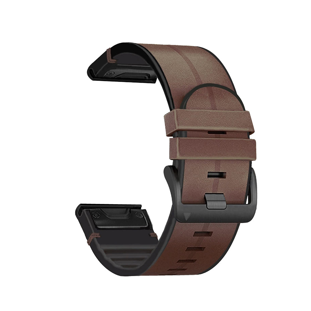Pulseira Quick-Fit | 22mm (couro desportivo) - 3 cores