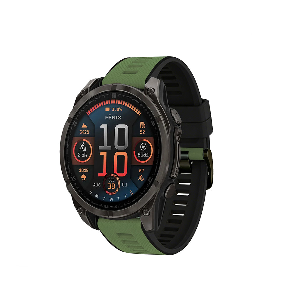 Pulseira Quick-Fit | 26mm (silicone) - 5 cores