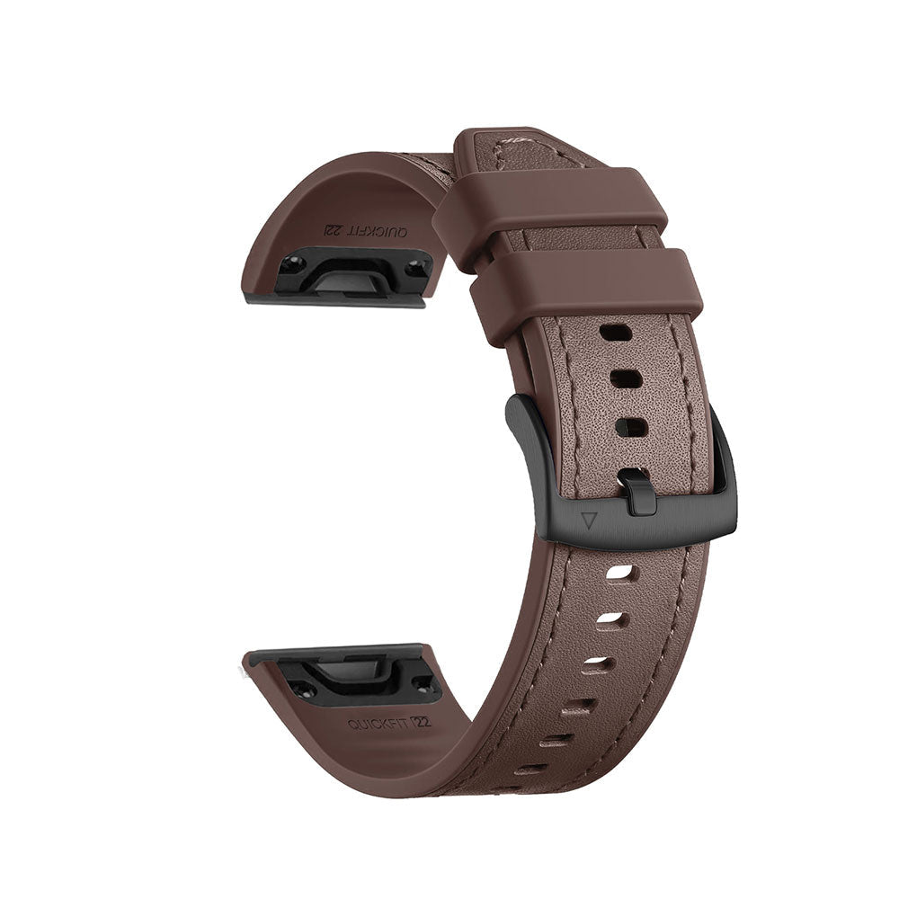 Pulseira Quick-Fit Run | 26mm (Couro desportivo) - 4 cores