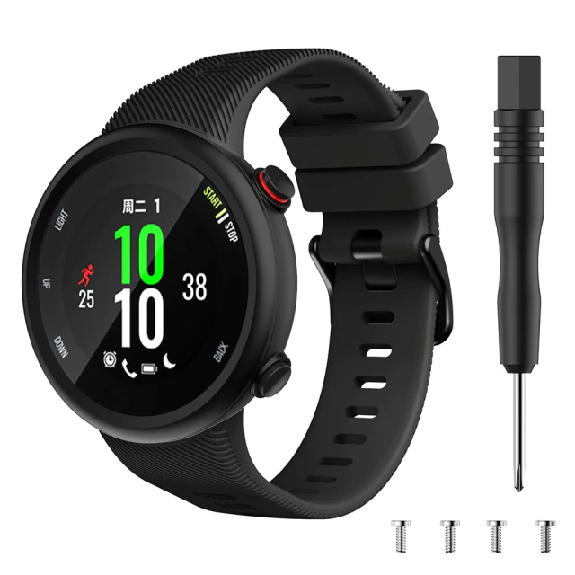 Pulseira | Modelo 6 (silicone) - Preto