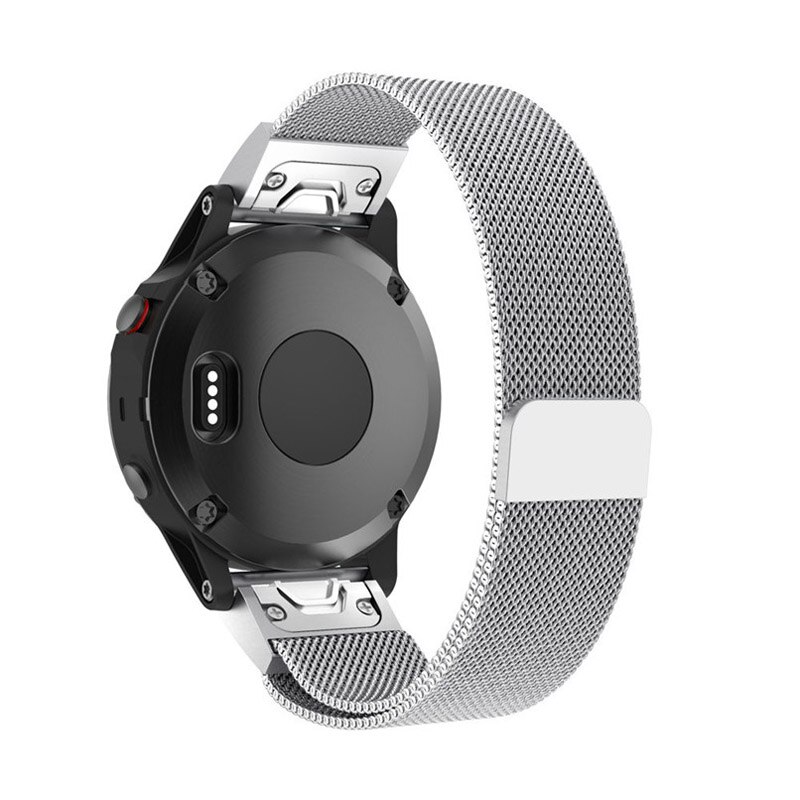Pulseira Quick-Fit | 22mm (Malha Milanesa) - 2 cores